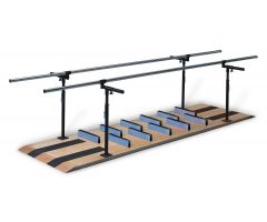Parallel Bars, 10', Adjustable 15" to 28" Height