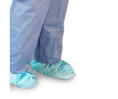 Fluid Resistant Shoe Cover, Non-Skid, Universal