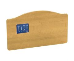 Belmont Bed Ends in Solar Oak ACP 36" Wide