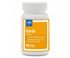 Fish Oil Softgel, 1,000 mg, 90/Bottle