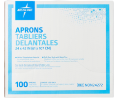 Disposable Polyethylene Apron, Lightweight, 24" x 42"