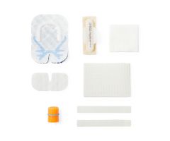 8-Piece IV Start Kit with Adult Shield Dressing, Chloraprep Frepp Applicator, Towel