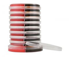 CNA Agar/EMB Agar; HDx, 15x100mm biplate R