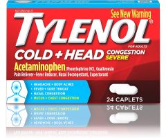 J&J Tylenol Cold Caplets 026125