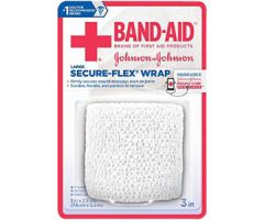 J&J Band-Aid First Aid Tough Wrap 116151
