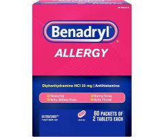 J&J Benadryl Allergy Ultratab Tablets 17060