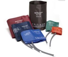 Dura-Cuf Blood Pressure Cuff with 2-Tube DINACLICK Connector, Adult, Navy