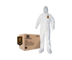 Kleenguard A40 Coveralls, Hood, Boot, Size L