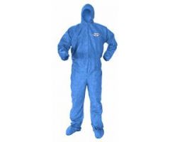 Kleenguard A60 Coverall with Hood, Blue, Size M