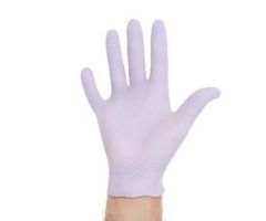 Powder-Free Textured Nitrile Exam Gloves, Lavender, Size XL