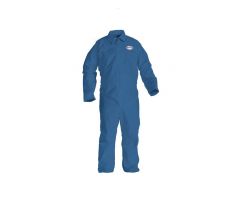 Kleenguard A20 Coveralls with Zipper, Denim, Size XL