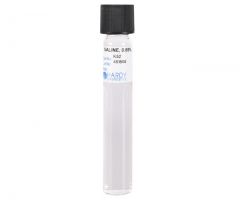 Saline, 0.85%, 9ml; HDx, 16x100mm tube