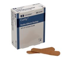 Curity Fabric Bandage, Flexible, 3/4" x 3" (1.9 cm x 7.6 cm), KDL44100Z