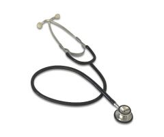 STETHOSCOPE, PEDIATRIC, DL, BLK, ASSMBLD