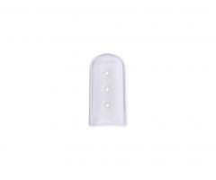 Osteotome Cap with Vents, Clear, 0.50" x 1"