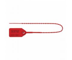 Breakaway Tag, Uniquely Numbered, Red, 6"