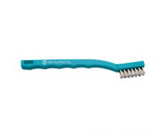 Cleaning Channel Brush, Toothbrush Style, 3 Rows, 7"