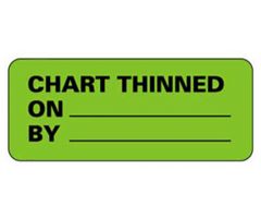 Chart Label  Chart Thinned