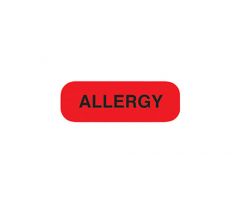 Chart Label - Allergies L-2064
