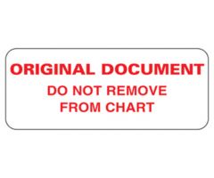 Chart Label  Original Document Do Not Remove From Chart