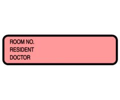 Chart ID Labels - Roll - Resident L-3523NH