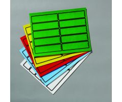 Chart ID Labels - Laser - Blank L-3584