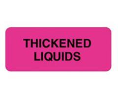 Chart Label - Thickened Liquids