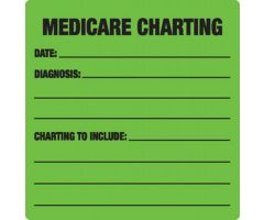 Chart Label  Medicare Charting