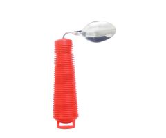 Essential Medical L5041 Power of Red Bendable Spoon with Large Handle