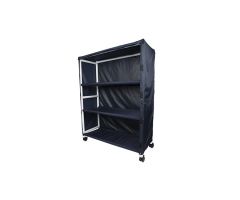 Patented Infection Control 3 Nylon Material Shelves and Cover, Shelf: 20" x 45"
