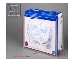 Large PPE Box Dispenser, Wall Mount