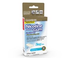 GoodSense Nicotine Gum Non-Coated 2Mg Orig. 20 Ct