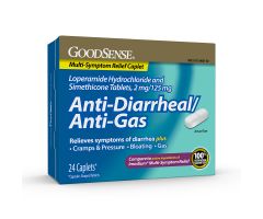 GoodSense Loperamide Hci 2 Mg Simethicone 24 Ct