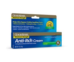 GoodSense Hydrocortisone 1% Anti-Itch Cream Max Strength 1 Oz