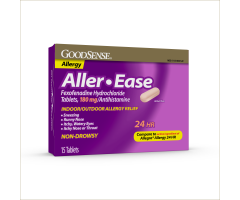 GoodSense Aller Ease 180 Mg 24-Hour Non-Drowsy Tablets 15 Ct