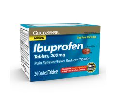 GoodSense Ibuprofen 200 Mg Brown Coated Tablets 24 Ct