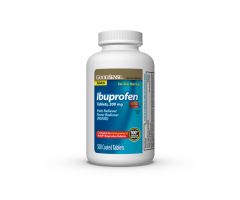 GoodSense Ibuprofen 200 Mg Brown Coated Tablets - No Carton 500 Ct