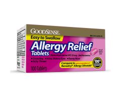GoodSense Allergy Relief Diphedryl 25 Mg Tablets 100 Ct