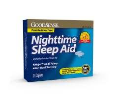 GoodSense Night Time Sleep Aid 25 Mg Caplets 24 Ct