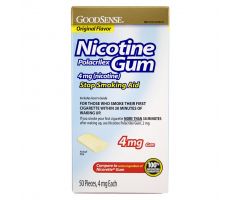 GoodSense Nicotine Gum Non-Coated 4Mg Orig. 50 Ct
