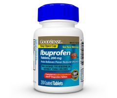 GoodSense Ibuprofen 200 Mg Brown Coated Tablets Non-Child Resistant Cap 250 Ct