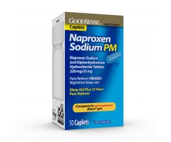 GoodSense Naproxen PM 220Mg/25Mg Cplt 50 Ct