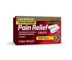 GoodSense Pain Relief XS 500 Mg Caplets 24 Ct
