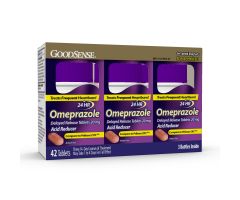 GoodSense Omeprazole 20 Mg Delayed Release Tablets 42 Ct (3 Bottles Of 14 Ct)