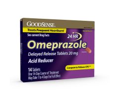 GoodSense Omeprazole 20 Mg Delayed Release Tablets 14 Ct
