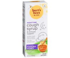 Burt's Bees Kids Nigttime Cough Syrup 4Oz