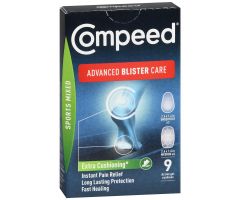 Compeed Blister Advance Care Sport Patch Mixed Sizes 9 Ct