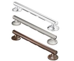 Moen Elegance Grab Bar, 24" Old World Bronze, w/Grip Pads