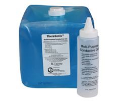 TheraSonic Ultrasound Gel, 5 Liter Container (1.3 gallon) with 8 ounce empty bottle