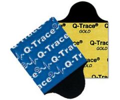 ECG Diagnostic Tab Electrode, Q Trace, Gold, Bulk Pack